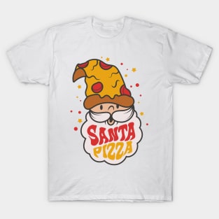 pizza christmas, santa pizza T-Shirt